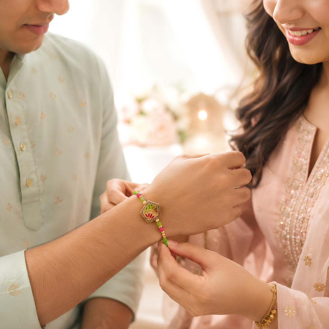 Premium Peacock Rakhi