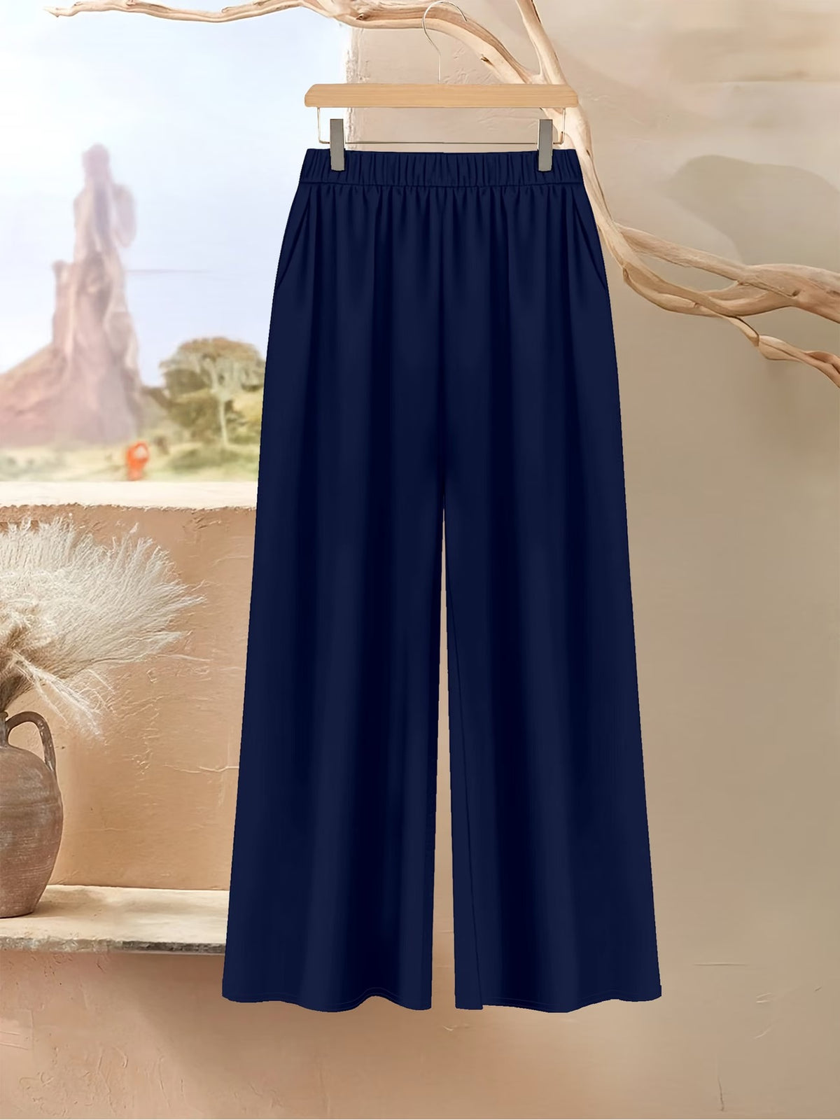 Women's Stylish Digital Print Top & Palazzo Pants Co-Ord