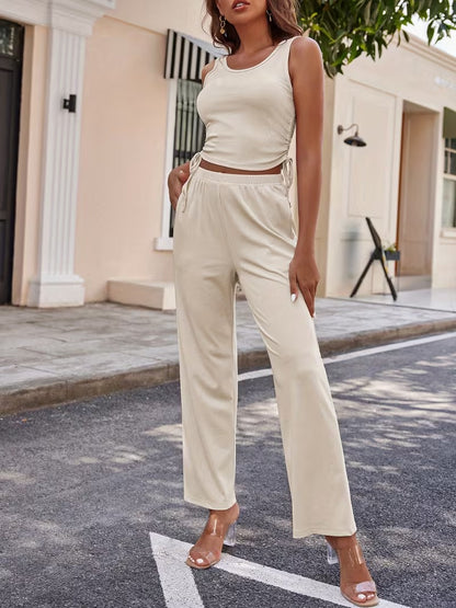 Women’s Long Sleeve Knit Cardigan, Top & Pants Pajama Set