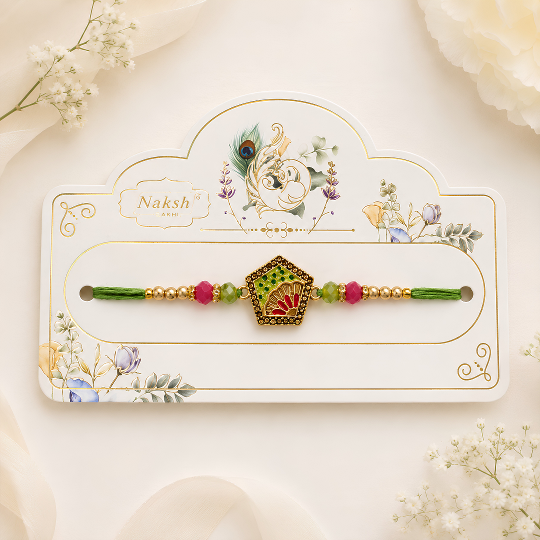 Premium Peacock Rakhi