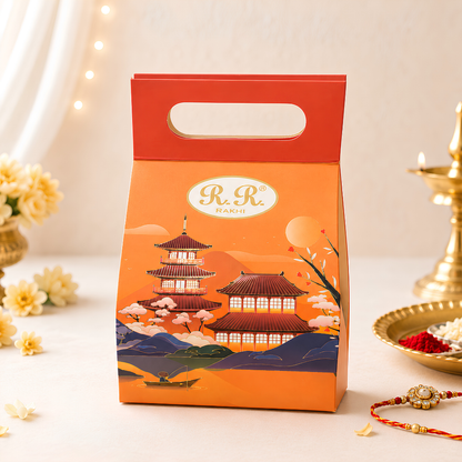 Premium Designer Rakhi Gift Set