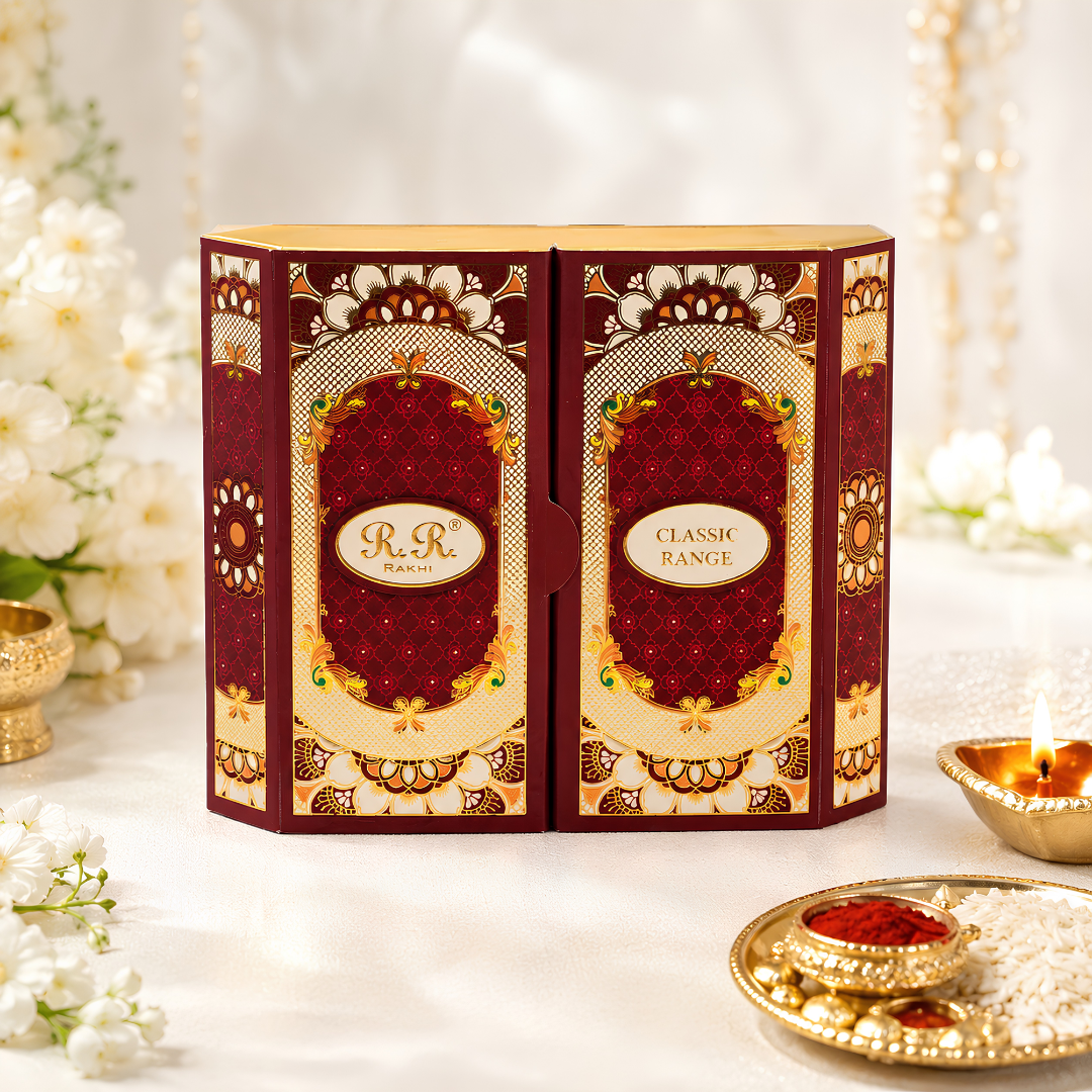 Premium Royal Rakhi Gift Set