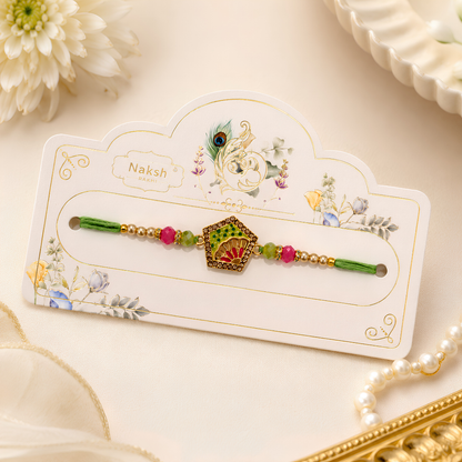 Premium Peacock Rakhi