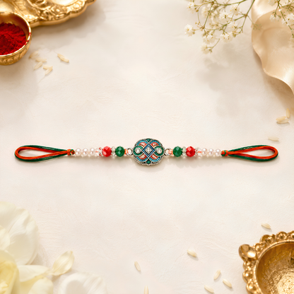 Premium Multicolor Designer Rakhi