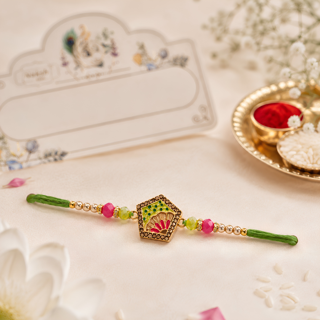 Premium Peacock Rakhi