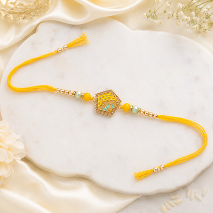 Premium Peacock Rakhi