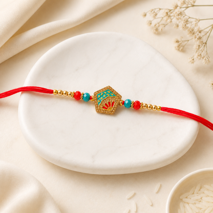 Premium Peacock Rakhi