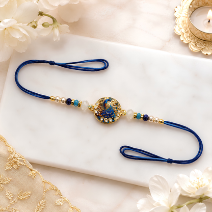 Premium Peacock Rakhi
