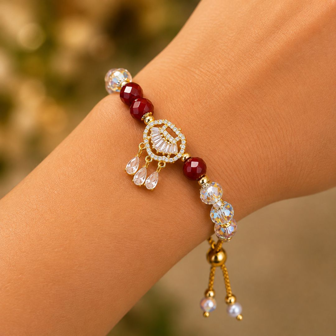 Royal Crystal Rakhi