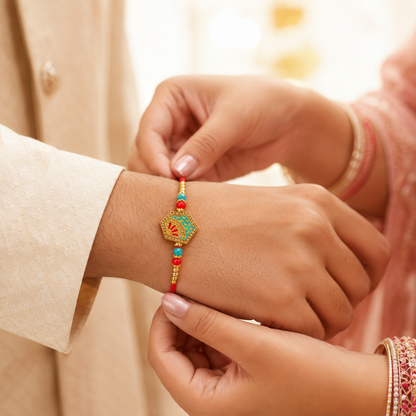 Premium Peacock Rakhi