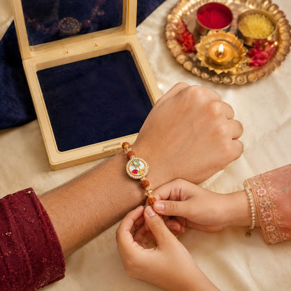 Rudraksha Divine Rakhi