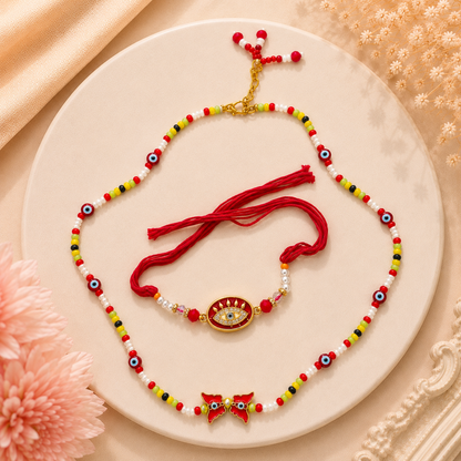 Nazar Bhai Bhabhi Rakhi Set