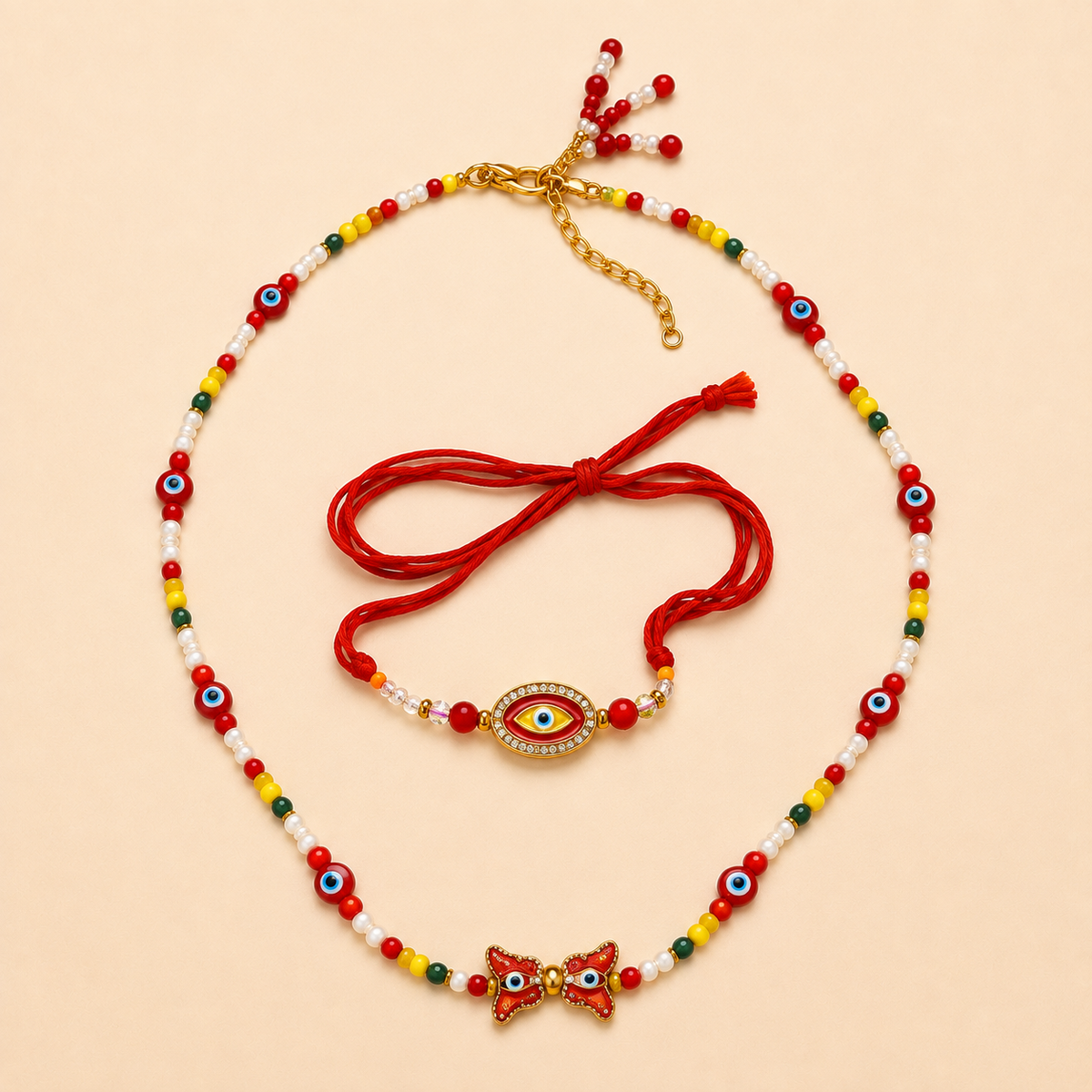 Nazar Bhai Bhabhi Rakhi Set