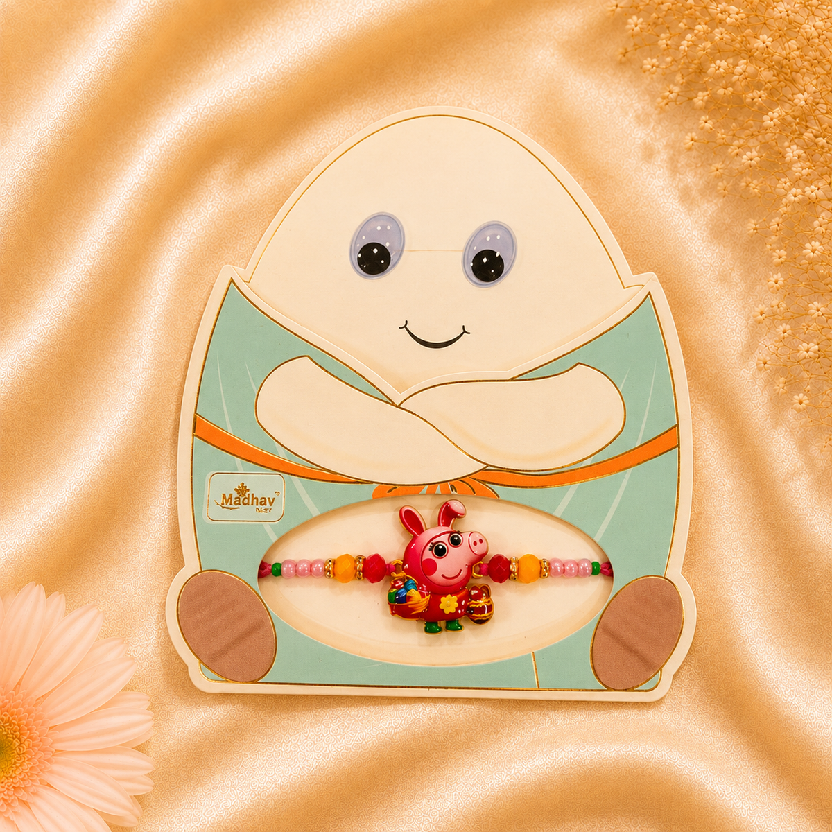 Peepa pig cartoon Kids Rakhi