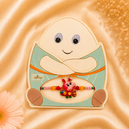Peepa pig cartoon Kids Rakhi