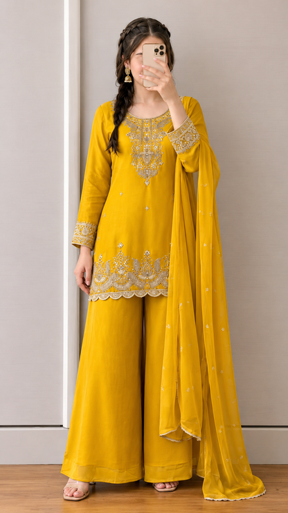 Women’s Traditional Embroidered Kurta Set