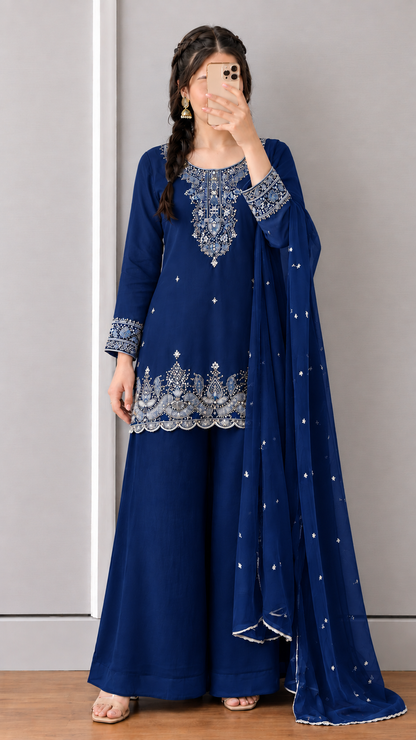 Women’s Traditional Embroidered Kurta Set