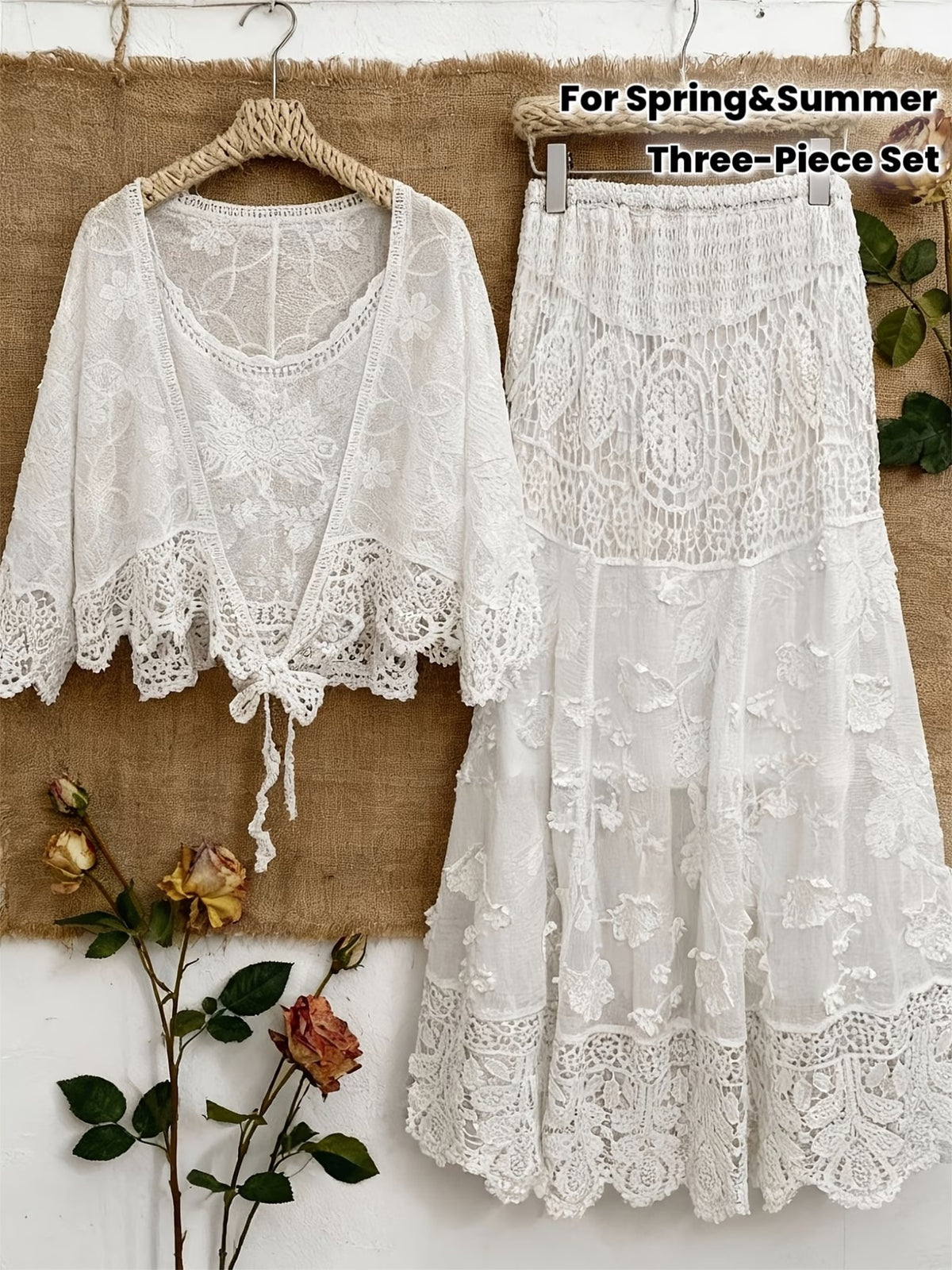 Women's Luxury Long Sleeve Blouse & Maxi Skirt Co-Ord Set