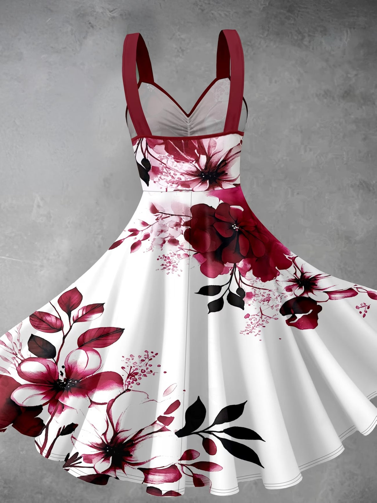 Women’s Graceful Long-Sleeve Top & Flowing Long Skirt Co-Ord Set