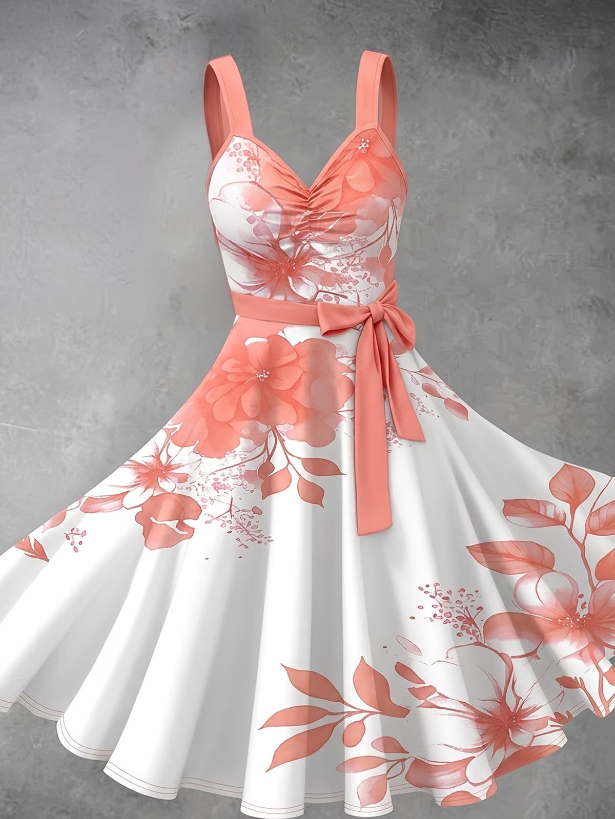 Women’s Graceful Long-Sleeve Top & Flowing Long Skirt Co-Ord Set