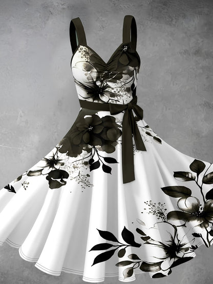 Women’s Graceful Long-Sleeve Top & Flowing Long Skirt Co-Ord Set