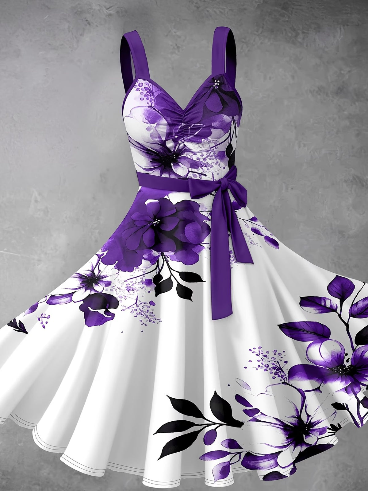 Women’s Graceful Long-Sleeve Top & Flowing Long Skirt Co-Ord Set