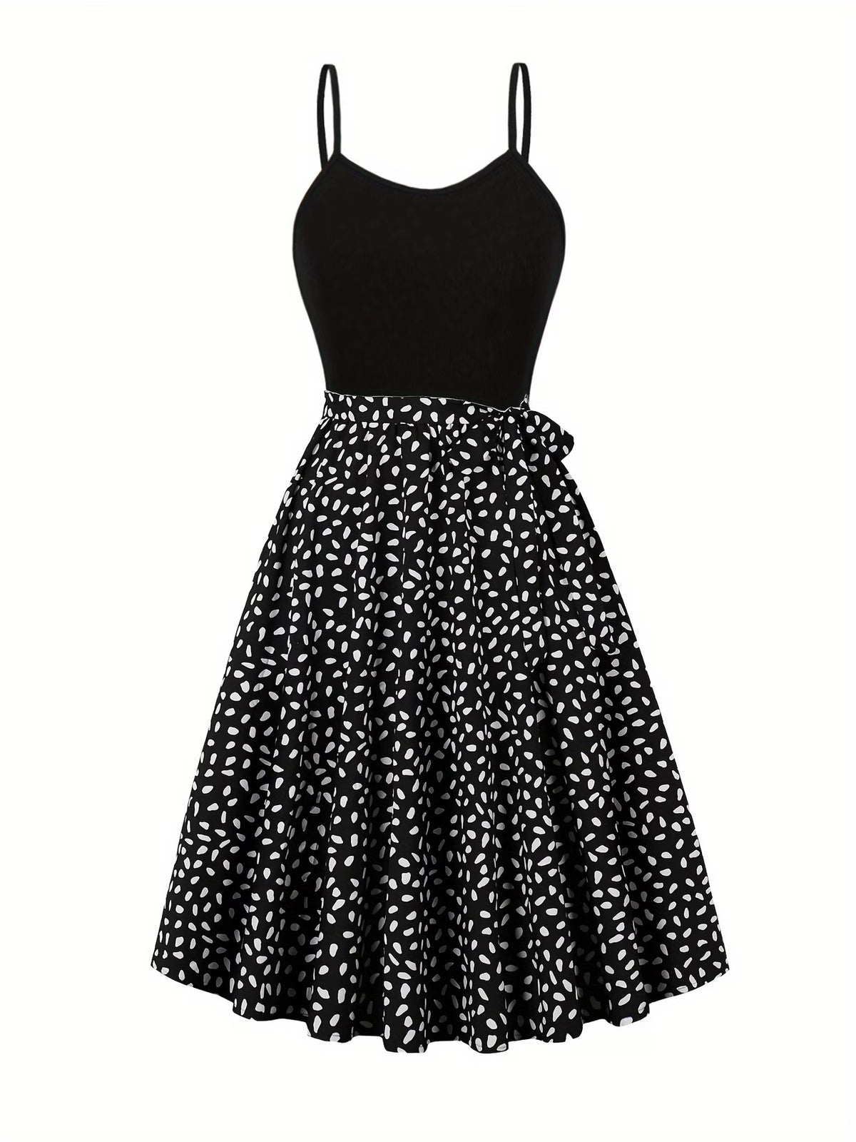 Women’s Graceful Long-Sleeve Top & Flowing Long Skirt Co-Ord Set