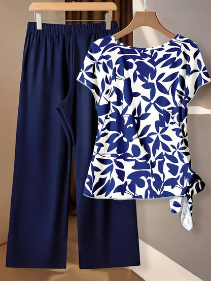Women’s Casual Everyday Top & Pants Outfit Set