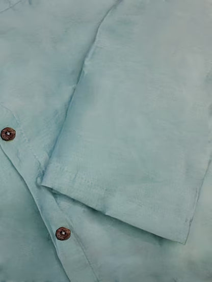 Women’s Loose-Fit Collared Shirt & Trousers Set