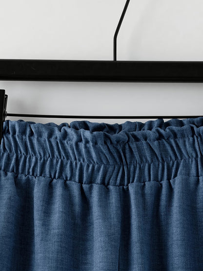 Plus Size Women’s Lace Detail Shirt & Loose Pants Co-Ord
