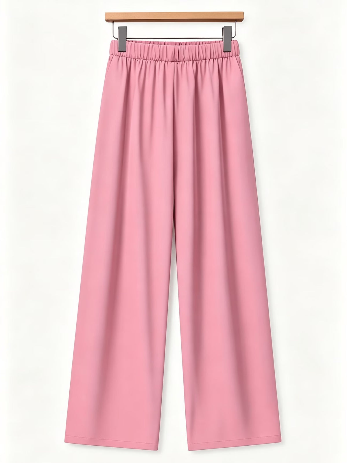 Women’s Lapel Blouse & Loose-Fit Pants 2-Piece Set